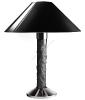 Lampshade faunes cylind. black/silver - Lalique